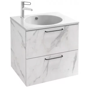 Тумба подвесная Jacob Delafon Odeon Rive Gauche 60 Белый мрамор