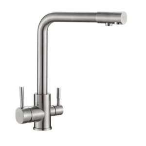 Смеситель для кухни Ulgran Classic U-016 с подключением к фильтру U-016-304 Хром матовый Смеситель для кухни Ulgran Classic U-016 с подключением к фильтру U-016-304 Хром матовый