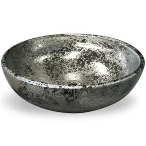 Раковина накладная Comforty Design 39,5х39,5 Серебро 4139771