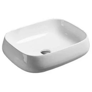 Раковина накладная Comforty Overhead 54х42 Белый глянцевый 4139758