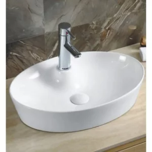 Раковина накладная Comforty Overhead 55х40,5 Белый глянцевый 4144034