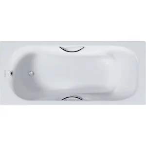 Ванна чугунная Aquatek Гамма 180х80 с ножками и ручками AQ8080FH-00