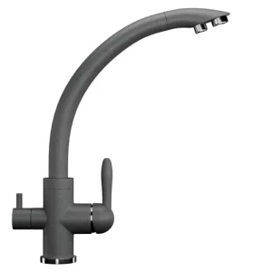Смеситель для кухни Ulgran Classic U-017 с подключением к фильтру U-017-309 Тёмно-серый Смеситель для кухни Ulgran Classic U-017 с подключением к фильтру U-017-309 Тёмно-серый
