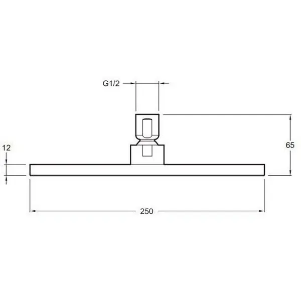 Душ верхний Jacob Delafon Katalyst E13695-CP Душ верхний Jacob Delafon Katalyst E13695-CP — изображение 2