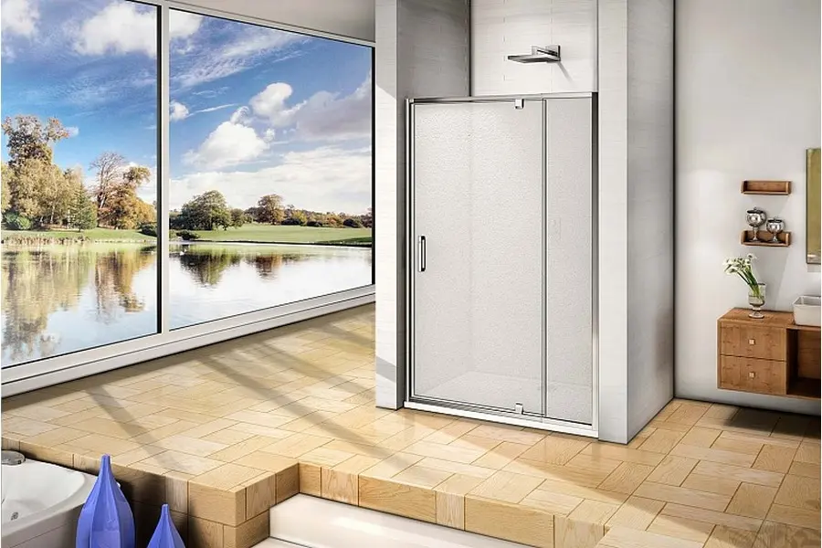 Душевая дверь Bas Orion 100х185 Хром / Грейп Душевая дверь Bas Orion 100х185 Хром / Грейп — изображение 3