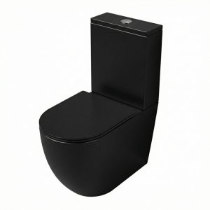 Унитаз-компакт Grossman Tornado Черный матовый GR-4494BMSQ