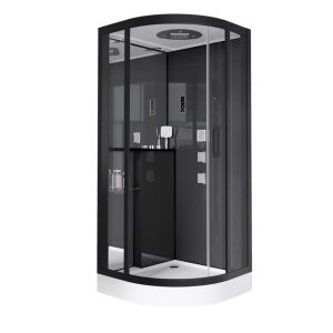 Душевая кабина Grossman Classic 100х100 Черный / Прозрачное GR241