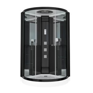 Душевая кабина Grossman Classic 120х120 Черный / Прозрачное GR242