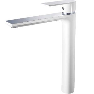 Смеситель для раковины Haiba HB505 Хром / Белый HB11505-8