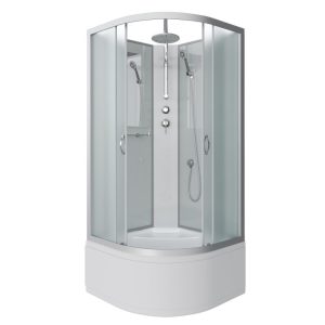 Душевая кабина Niagara Classic 100х100 Хром / Матовое NG-2309-14BKT