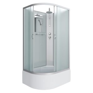 Душевая кабина Niagara Classic 120х80 правая Хром / Матовое NG-2310-14RBKT