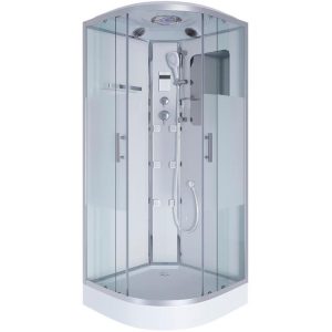 Душевая кабина Niagara Ultra 100х100 Хром / Прозрачное NG-302-01