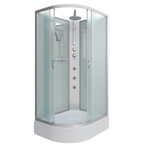 Душевая кабина Niagara Classic 100х80 правая Хром / Прозрачное NG-33084-14RBKTG