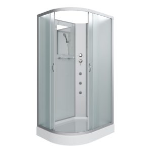 Душевая кабина Niagara Classic 120х80 правая Хром / Матовое NG-3312-14RBKG