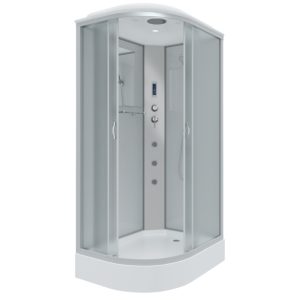 Душевая кабина Niagara Classic 120х80 правая Хром / Матовое NG-3312-14RF