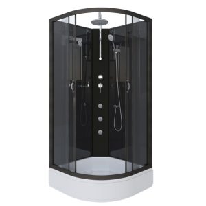 Душевая кабина Niagara Classic 90х90 Черный / Тонированное NG-6501-14BKTG