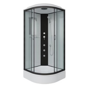 Душевая кабина Niagara Classic 90х90 Черный / Прозрачное NG-6701-14G