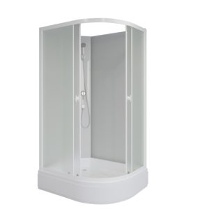 Душевая кабина Niagara Promo 100х70 левая Белый / Матовое