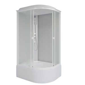 Душевая кабина Niagara Promo 100х70 левая Белый / Матовое