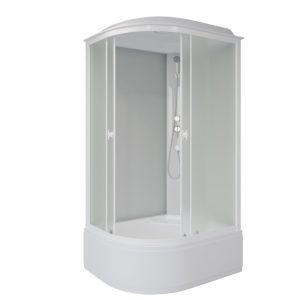 Душевая кабина Niagara Promo 110х80 правая Белый / Матовое