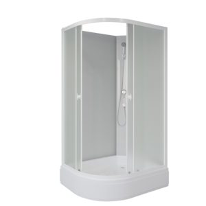 Душевая кабина Niagara Promo 90х80 правая Белый / Матовое Душевая кабина Niagara Promo 90х80 правая Белый / Матовое