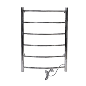 Полотенцесушитель электрический Тера Ребро 50х80 диммер Хром глянцевый ПСК-10-03д