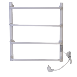 Полотенцесушитель электрический Тера Мост 50х60 диммер Белый матовый ПСК-12-02д.б