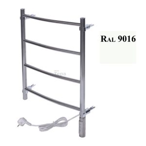 Полотенцесушитель электрический Тера Ребро 40х60 ПСН диммер Белый ПСН-10-01дб