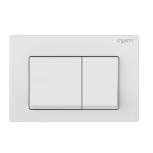 Клавиша смыва Aquatek Small для инсталляции с верхней кнопкой Белый TDI-0000004