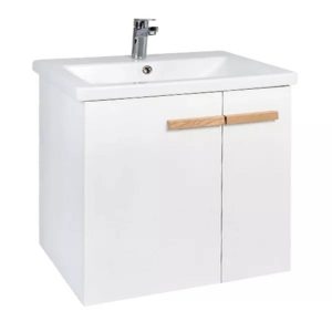 Тумба подвесная Viant Мюнхен 80 с раковиной Como Белый VMUN80COBEL-T2STP Тумба подвесная Viant Мюнхен 80 с раковиной Como Белый VMUN80COBEL-T2STP