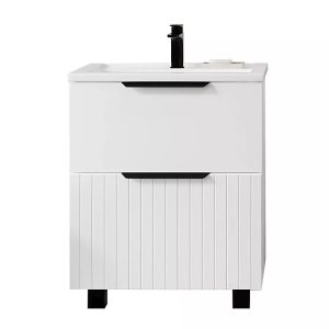 Тумба напольная Viant Сицилия 60 с раковиной Moduo Белый VSIC60MDBEL-T2Y Тумба напольная Viant Сицилия 60 с раковиной Moduo Белый VSIC60MDBEL-T2Y