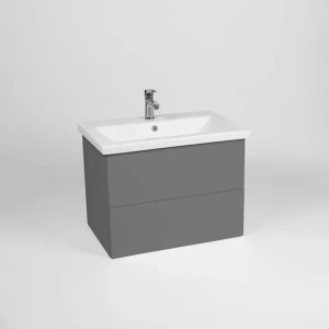 Тумба подвесная Viant София 60 с раковиной Como Графит VSOF60COG-T2YP Тумба подвесная Viant София 60 с раковиной Como Графит VSOF60COG-T2YP