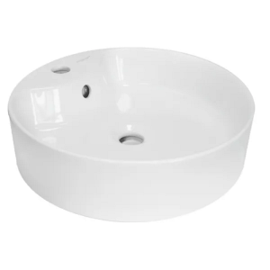 Раковина накладная Sanita Luxe Best Shelf 43 Белый глянцевый WB.CT/Best/43-C.Shelf/WHT.G/S1